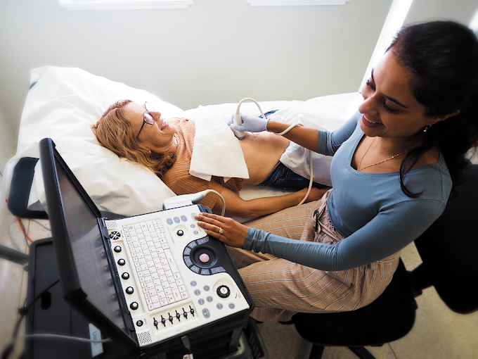 Modern ultrasound imaging equipment