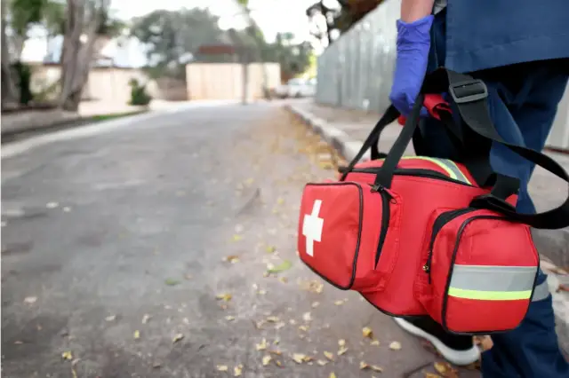 Mobile emergency response bag for Modia Health